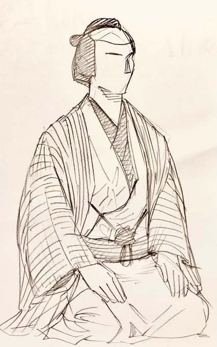 拙者、襦袢の襟元は鉄壁だけど着物の襟がヨレヨレになってるの好きすぎ侍
腰紐と帯がビシッと決まってればどんなに着崩れてもオシャレなんだよ… 