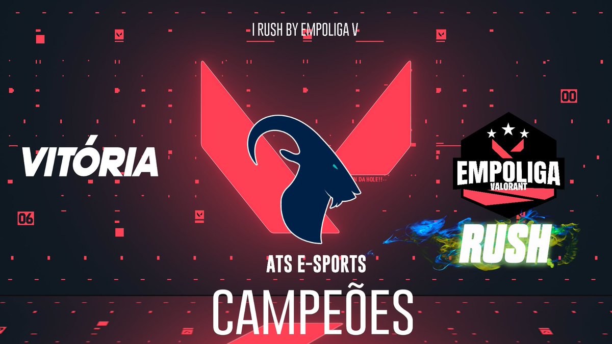 EmpoligaVP's tweet photo. A @ATSEsports_ bateu a @IRLVgg por 13x7 em Ascent e com isso garantiu o título do 1º Rush da #EmpoligaV ! https://t.co/HDAyr00Kmd