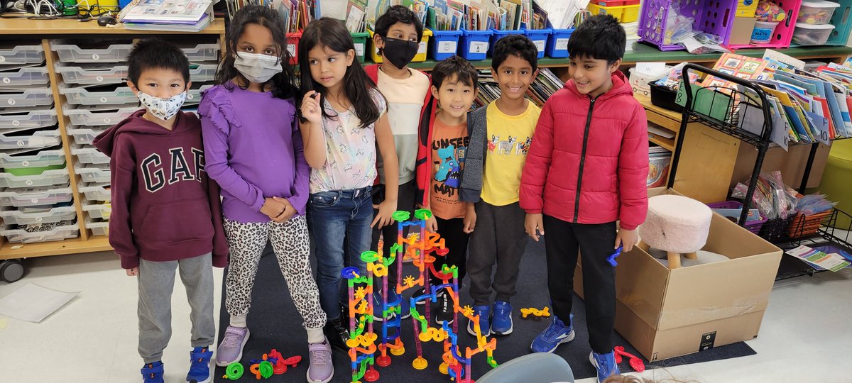 During inside recess a student asked me to take a picture. I asked,  "Picture of what?"  He said,  "Of us! We collaborated and created a marble run!" When your students use the 5 C's for inside recess, you have to capture the moment!  #GoGPGators