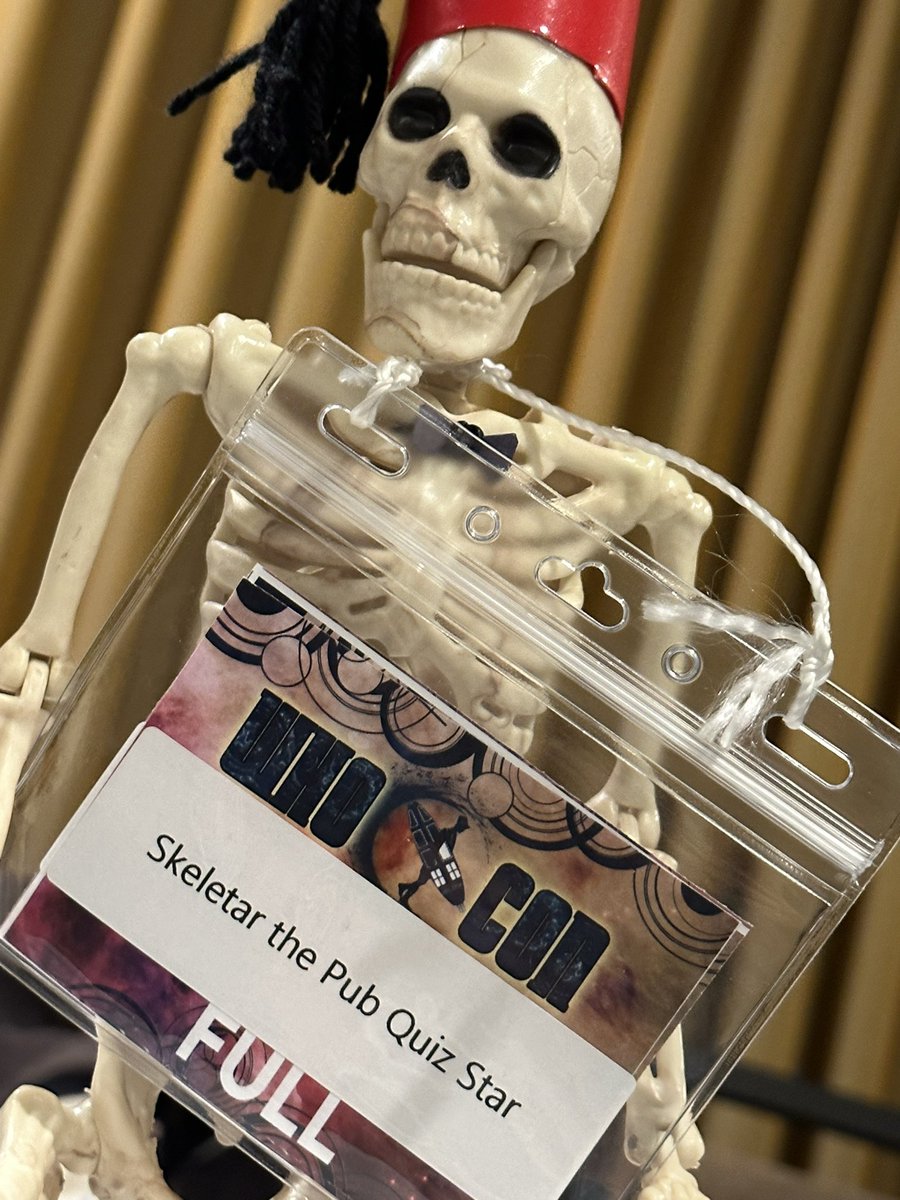 SDWhoCon's tweet photo. Maybe it will be Skeletar the Quiz Star?
#SdWhoCon #SDWhoCon2022 #WhoCon #PubQuiz https://t.co/wlfqNurOBf