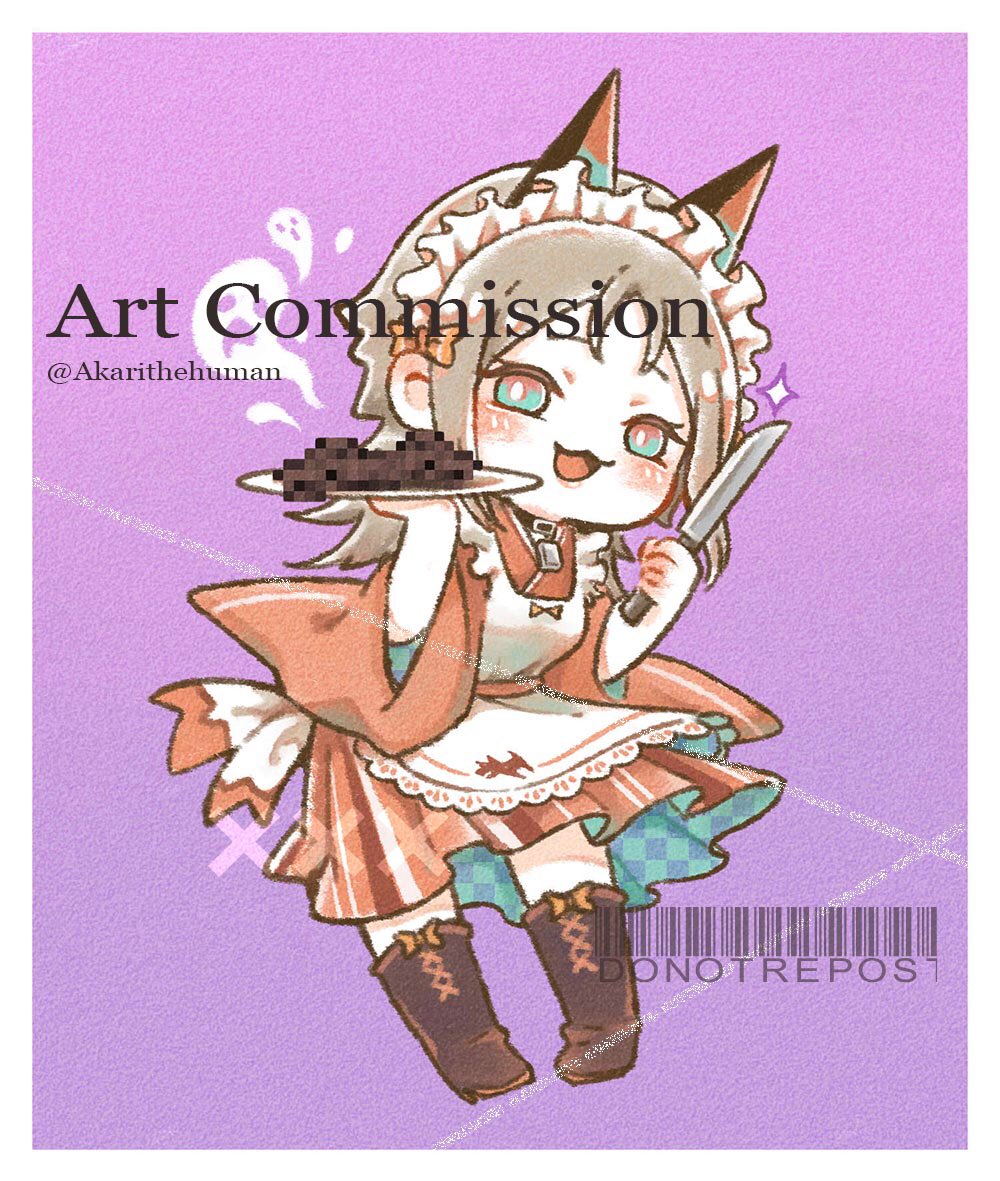 「Art Commission (Oct 2022)Part 1剛好今天有咪的黑暗」|AKARI *閉關趕RG*のイラスト