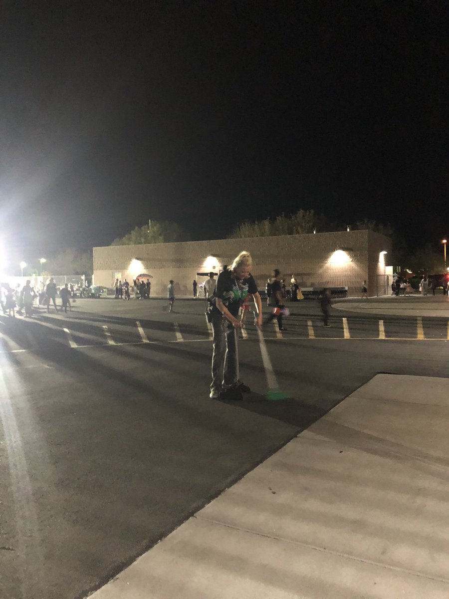 This is our principal Heather Fonte.  <a href="/Heather_R_Fonte/">Heather Rose Fonte</a> She is an amazing leader, always leading by example.  Here she is cleaning up at our fall festival.  She knows every single student by name.  A natural leader.