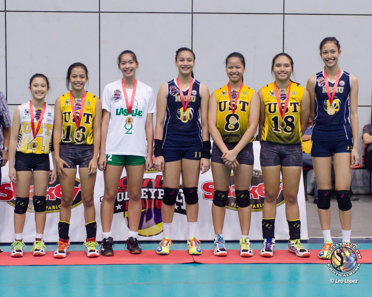 Look how time flies! The awardees during the Shakey's Girls Volleyball League back in 2016.