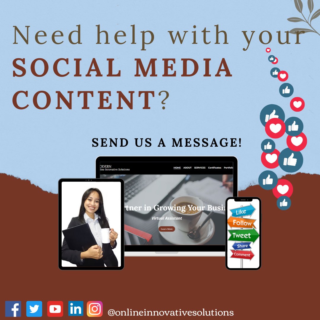 MODERNonlineIn's tweet photo. Want help creating your best content? Get started on your social media strategy by scheduling a consultation with me today!

Hire me as your social media manager, book an appointment now!👇

➡️ Appointment Link: https://t.co/iBlPGOSXDy

Post 3 https://t.co/vMU8ima3wf