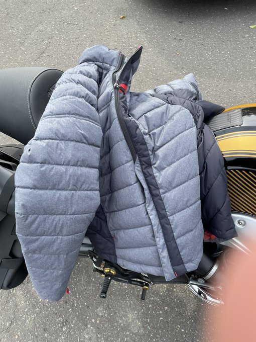 インナーダウンいらんかった! なっても余裕の積載力 