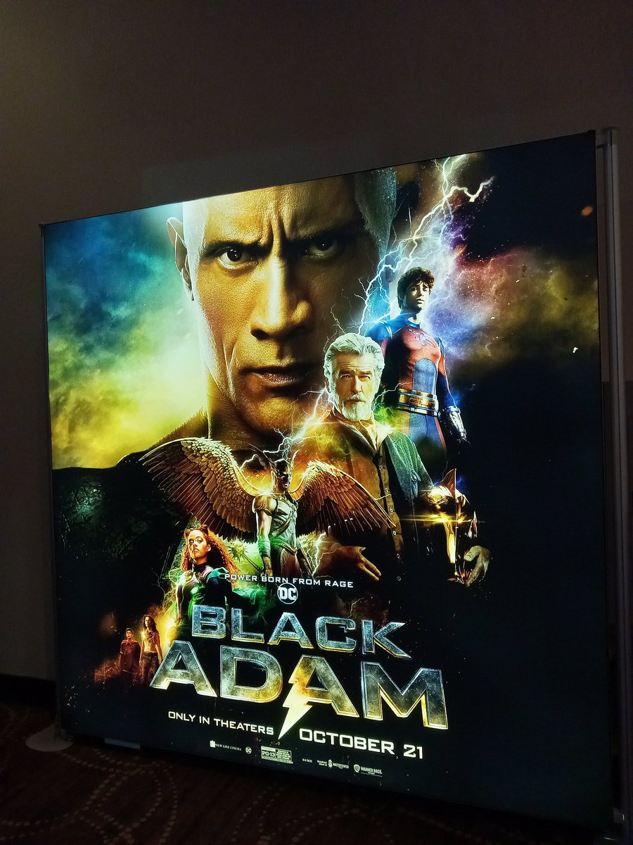 Black Adam was actually good! There may not be something new storywise, but it's a satisfyingly enough way to introduce Black Adam and of course Justice Society! Please make a standalone film of #JSA.
#BlackAdam