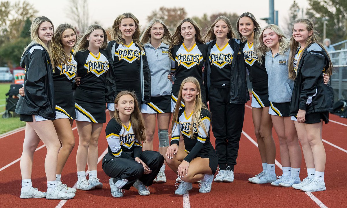 The Black River cheerleaders tonight at Wellington. <a href="/cheer_brhs/">BRHS Cheer</a> <a href="/KendallGaspari/">kendall gaspari</a> <a href="/zoeybungard/">zoey bungard</a> <a href="/McleanKeyera/">Keyera McLean</a> <a href="/teddi_135/">Teddi Vonderau🦋</a> <a href="/morgankubitz13/">Morgan Kubitz</a> <a href="/oliviatodd28/">Olivia Todd</a> <a href="/DelaneyNixon1/">laney nixon</a>