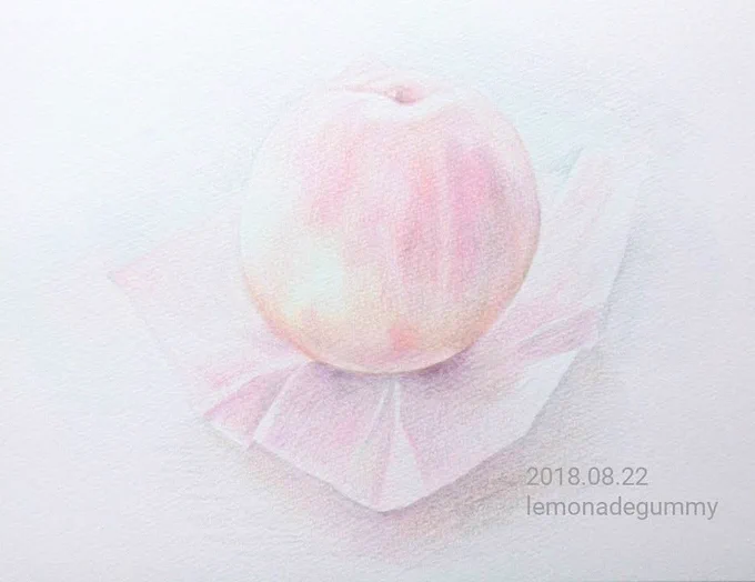 #あなたのぴんく色の作品を見せてください透明水彩や色鉛筆のピンクたち 