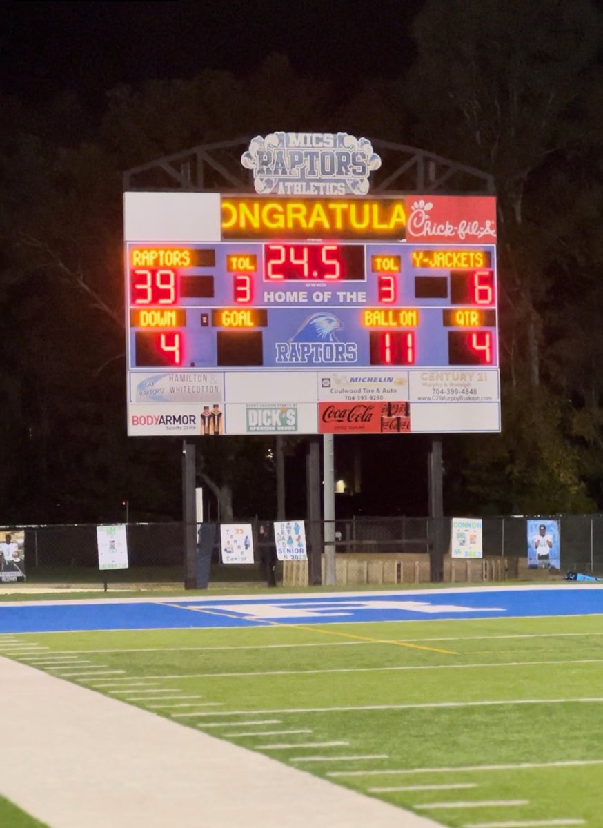 mics_football's tweet photo. MICS 39 Carver 6 #RaptorPride @JoeLHughesII @langstonwertzjr https://t.co/cpjTgLMMIY