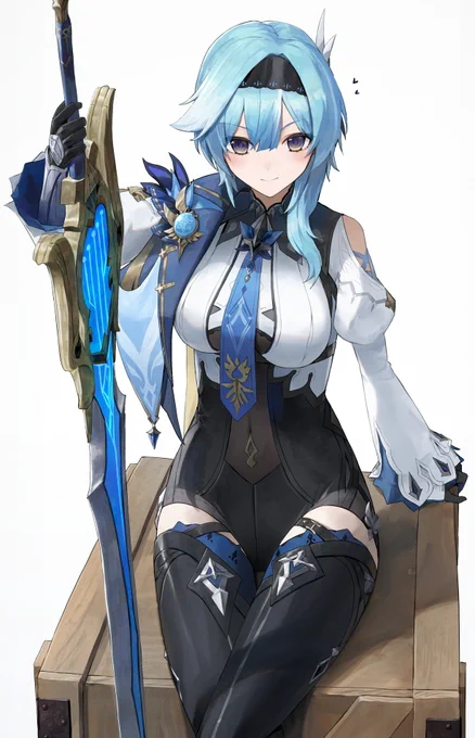 エウルア誕生日おめでとう～!#エウルア生誕祭2022 #原神 #GenshinImpact #エウルア #Eula 