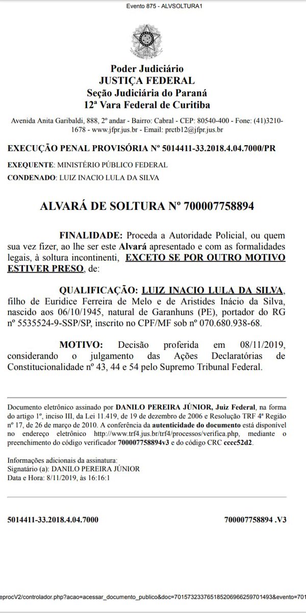 Você não pode chamar de ex presidiário… mas👇👇👇