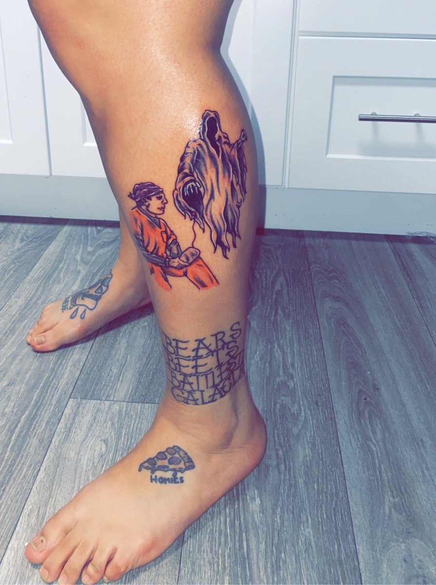 Cheese_Plattaaa's tweet photo. New addition to the Office leg lol because the worst thing about prison is the dementors 😏 https://t.co/rH6hMrIgRi