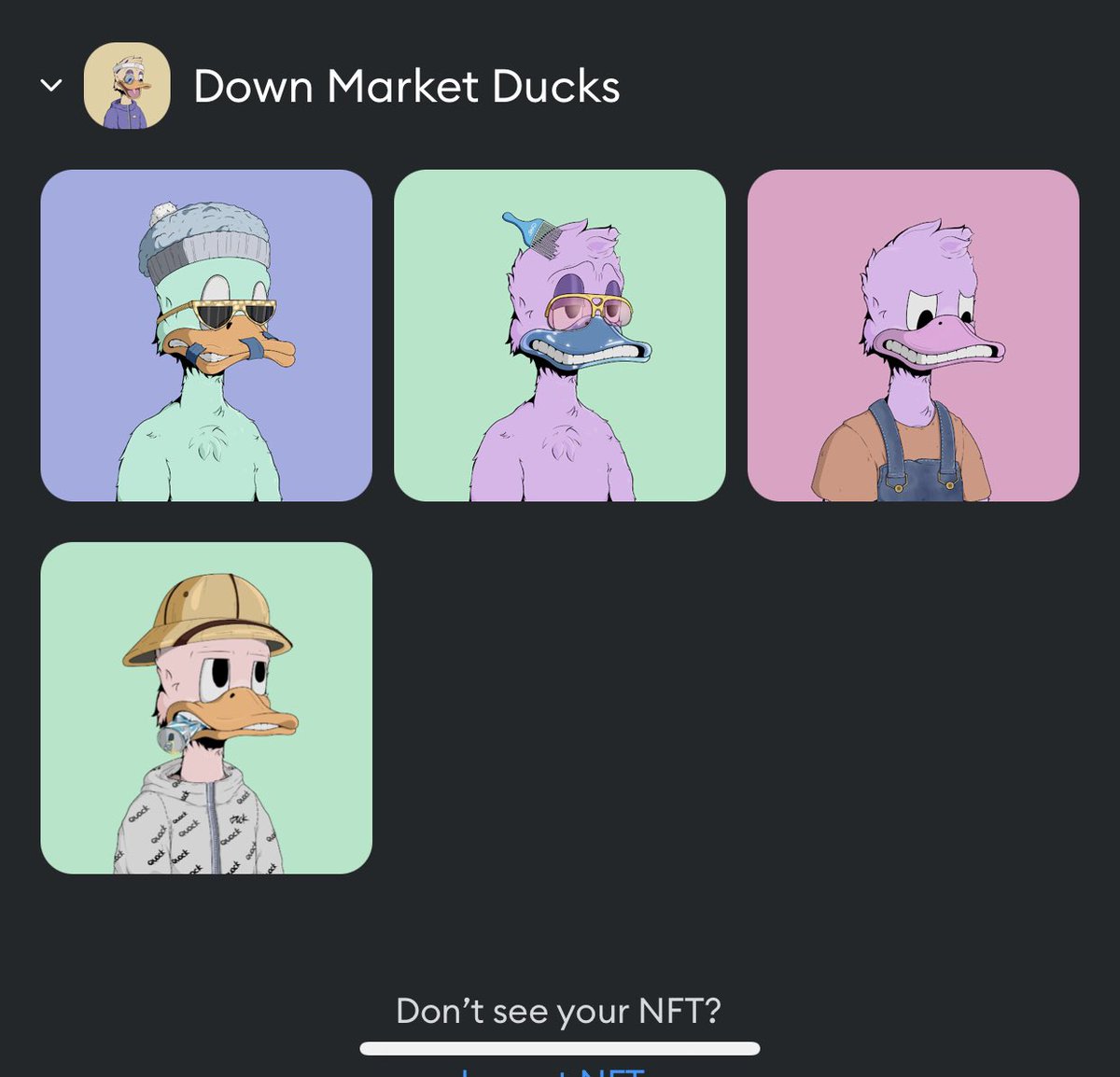 Oups I did it again <a href="/DownMarketDucks/">DownMarketDucks</a>