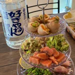 ぽん酢サワーサイコー!酒クズアフタヌーンティー!