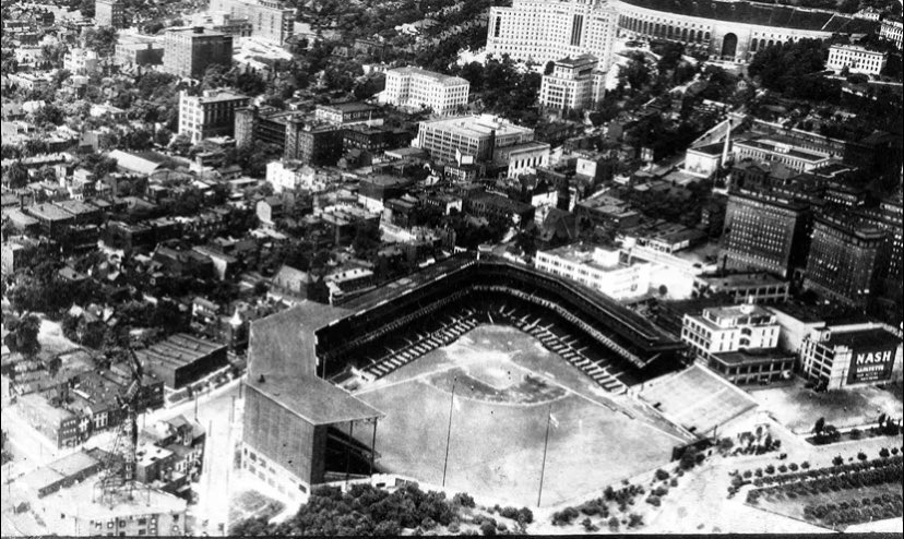 Lady Forbes and …….just up the hill: Pitt Stadium