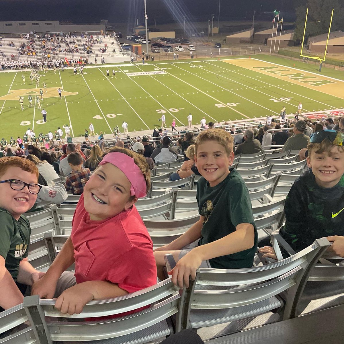 Friday Nights at Airedale Stadium watching our favorite team with sweet friends!