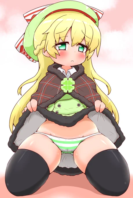 なんかリンはふとももばっか描いてるな… 