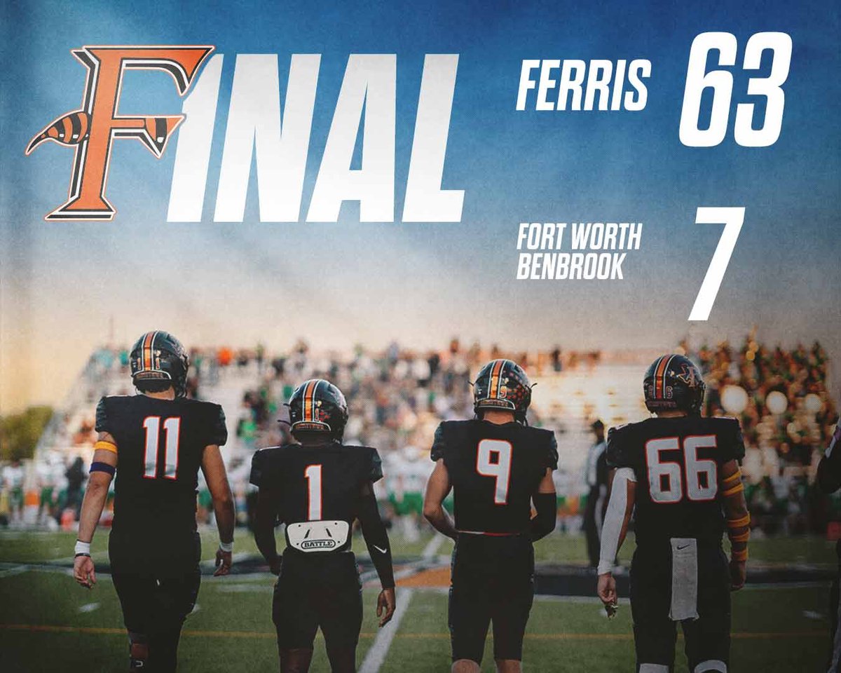 Ferris Football (@ferrisfb_) on Twitter photo Took care of business. 1-0 for the week.
<a href="/StevenGreek1/">Steven Greek</a> <a href="/Coach_LColvin/">Larry Colvin</a> <a href="/skeeton05/">Shane Keeton</a> <a href="/TrustMyEyesO/">โญ๏ธFFERTUNITY</a> <a href="/JacketNationFHS/">Ferris Yellowjackets Athletics</a> <a href="/ferrisallsports/">Ferris All Sports Club</a> <a href="/LeroyJoffre/">Leroy V. Joffre, M.Ed</a> Took care of business. 1-0 for the week.
<a href="/StevenGreek1/">Steven Greek</a> <a href="/Coach_LColvin/">Larry Colvin</a> <a href="/skeeton05/">Shane Keeton</a> <a href="/TrustMyEyesO/">โญ๏ธFFERTUNITY</a> <a href="/JacketNationFHS/">Ferris Yellowjackets Athletics</a> <a href="/ferrisallsports/">Ferris All Sports Club</a> <a href="/LeroyJoffre/">Leroy V. Joffre, M.Ed</a>