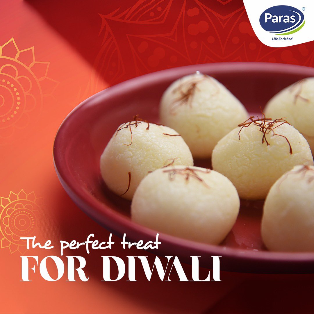 MilkkParas's tweet photo. What could be better to sweeten the festive season than the soft, spongy and delicious Paras Rasgulla?!
.
.
.
.
#parasmilkk #parassweets #sweets #rasgulla https://t.co/sxQkilfRSm