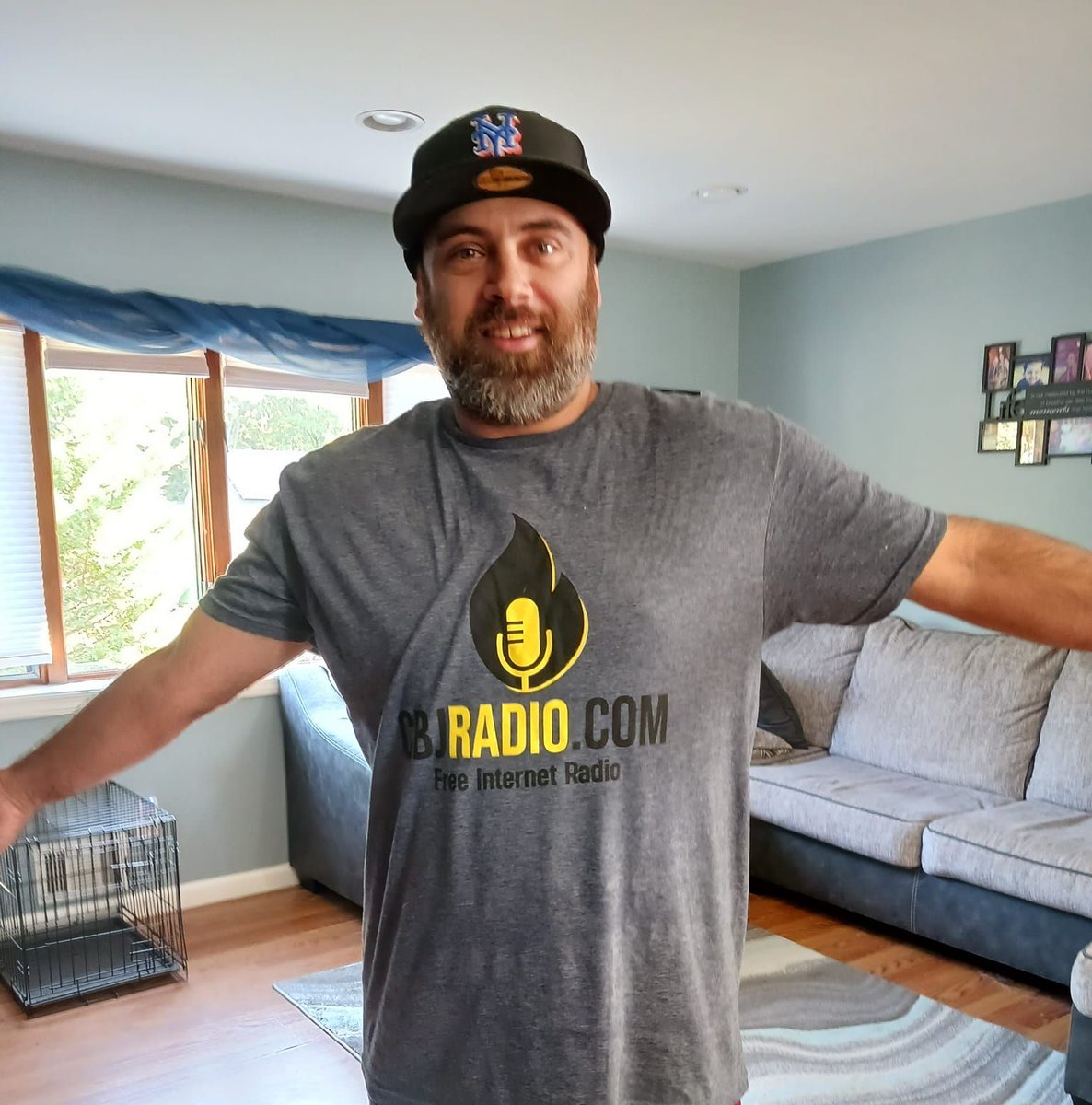 They are going fast. Get your CBJRadio.com T-shirt on the web site. $20 includes shipping/handling. 
Tell em DJ ANT sent ya and get a free cbjradio sticker for your car, your truck, your SUV, even your boat! 🐜