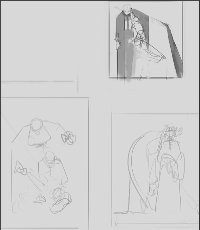 WIPs and sketches and such 