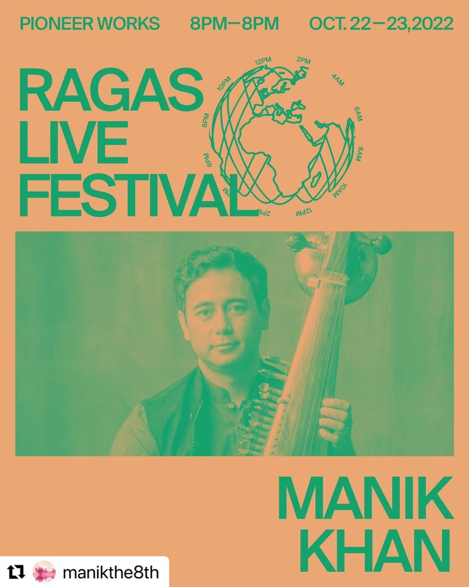AliAkbarCollege's tweet photo. Son of Maestro Ali Akbar Khansahib, @Manikthe8th is performing in NYC for @RagasLiveFest this weekend 🙏🏽. Link https://t.co/w0avcQCnRi https://t.co/NtnzifjNdZ