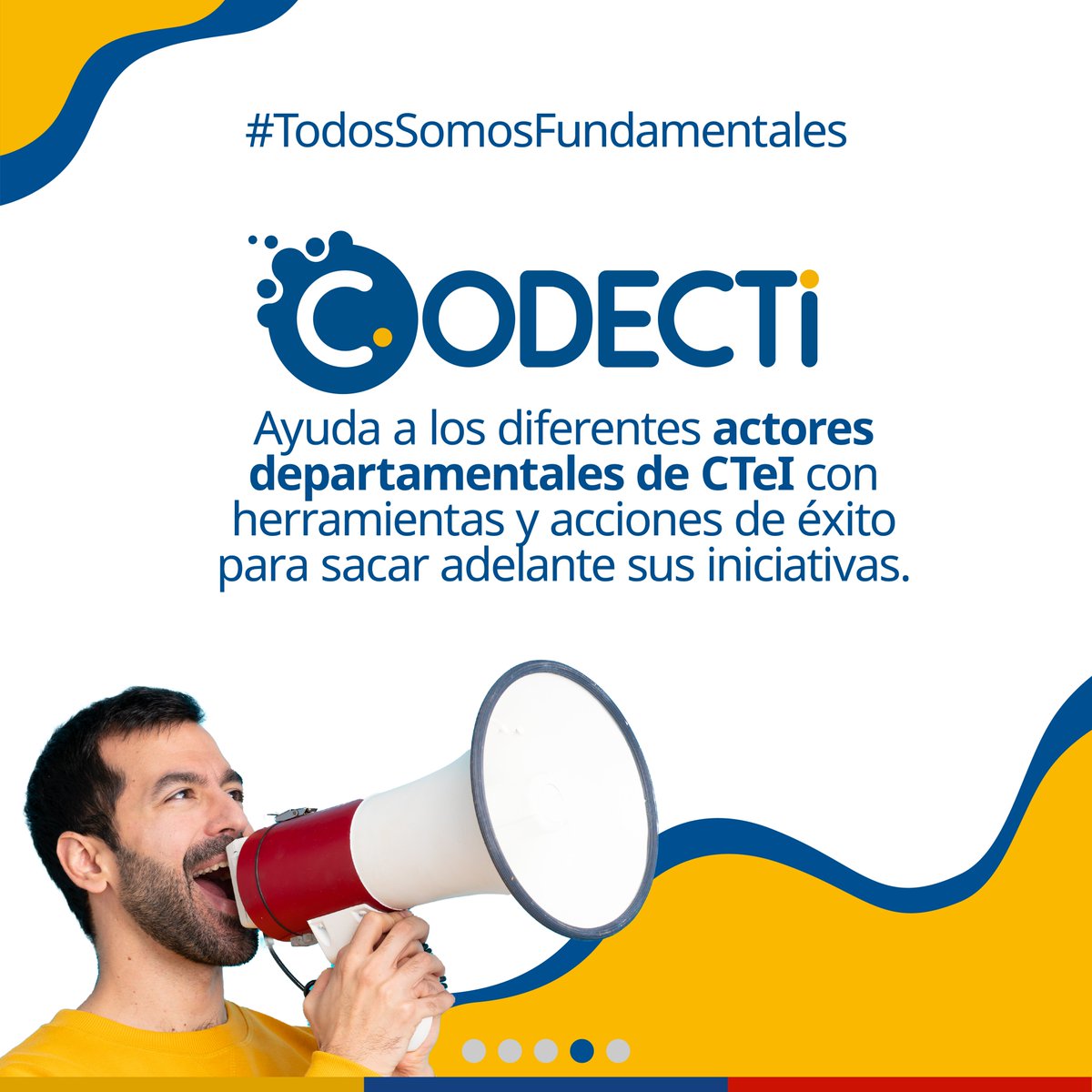 CodectiCol's tweet photo. El ecosistema de CTeI se conforma por: Academia, Gobierno, Sociedad y Empresa. Minciencias cuenta con una instancia que sirve de interlocutor entre todos para ayudarles a ser más competitivos y eficientes. Intégrate a los CODECTI, hay uno en cada departamento.
#JuntosSomosMás https://t.co/TXJgu3Jojr