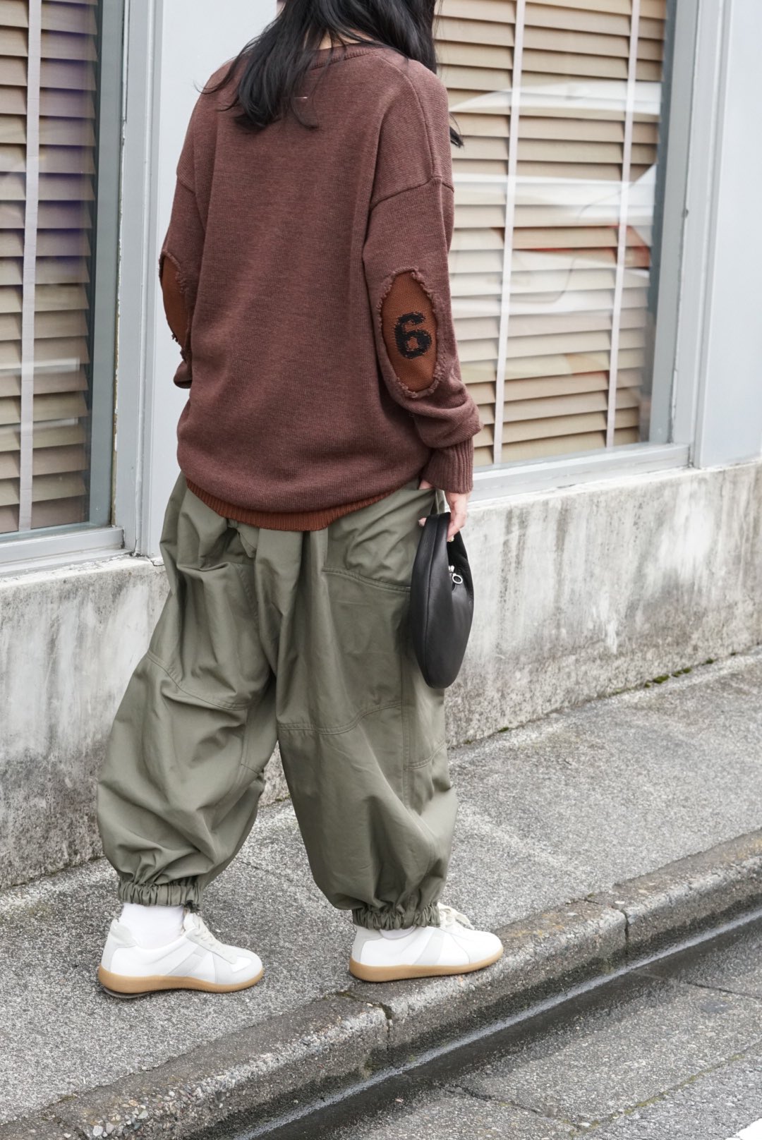 jun mikami ポリエステルツイルヴァリアブルパンツ | vrealitybolivia.com