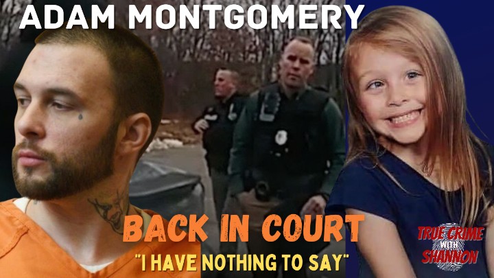 ADAM MONTGOMERY Back in Court - youtube.com/watch?v=ttet8M… #harmonymontgomery #crimenews #adammontgomery