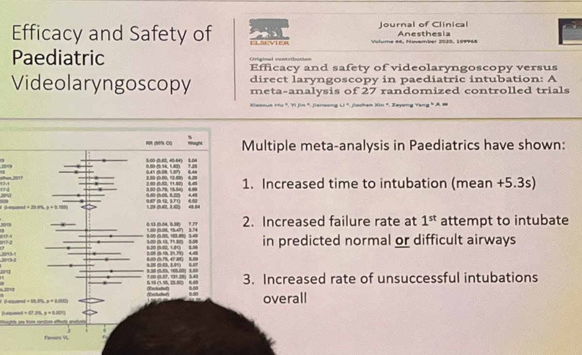 #CSCwgtn2022 DL NOT DEAD YET! We still don’t have good evidence for its use in *paediatric* airways and sceptics in certain situations.