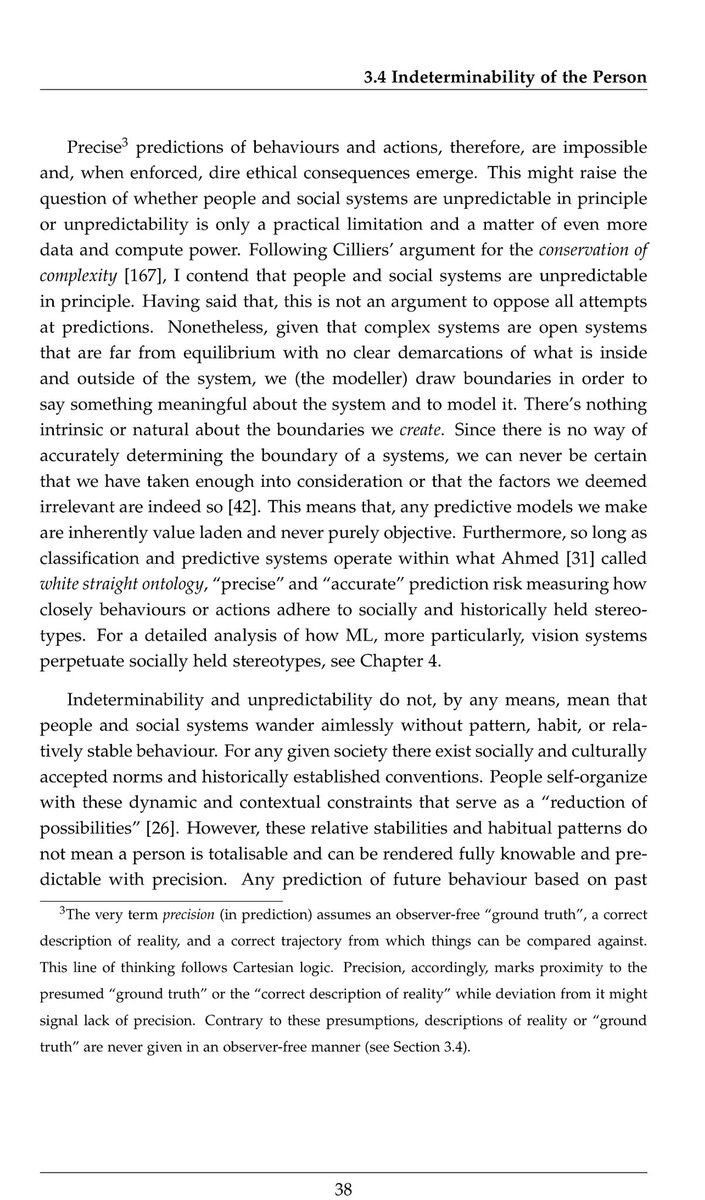 This makes me think about how labeling decisions in medical AI can codify existing biases and medical racism. This page is from @Abebab’s thesis, which is a must read.