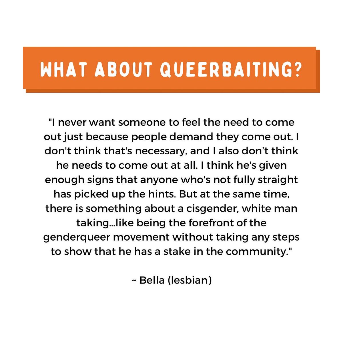 1Didentityproj's tweet photo. Queerbaiting accusations against Styles are something my participants (and myself) take very seriously. Understandably, this can be a tricky topic for queer fans—and so their opinions vary. 

With the release of Styles’ most recent film…

(cont.) https://t.co/CNIoEvY22B