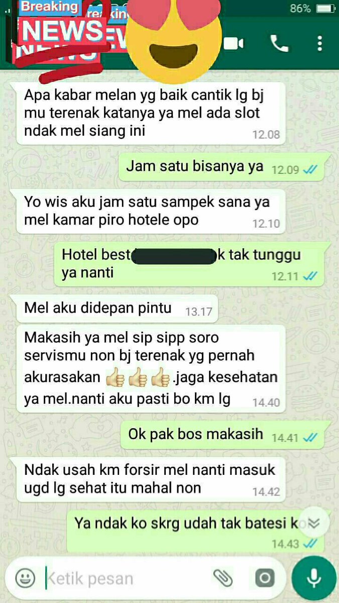 Meiwameilan's tweet photo. COD SBY KOTA PANLOK WA 081332417079/081553241610 ready pelayanan rasa pacar sabar telaten dijamin bjku terenak  pasti nageh

#bosurabaya 
#codsurabaya
#availsurabaya 
#bispaksurabaya 
#surabayacod 
#surabayabo
#availbosurabaya 
#openbosurabaya 
#includesurabaya 
#excludesurabaya https://t.co/Jk5HZDBTub