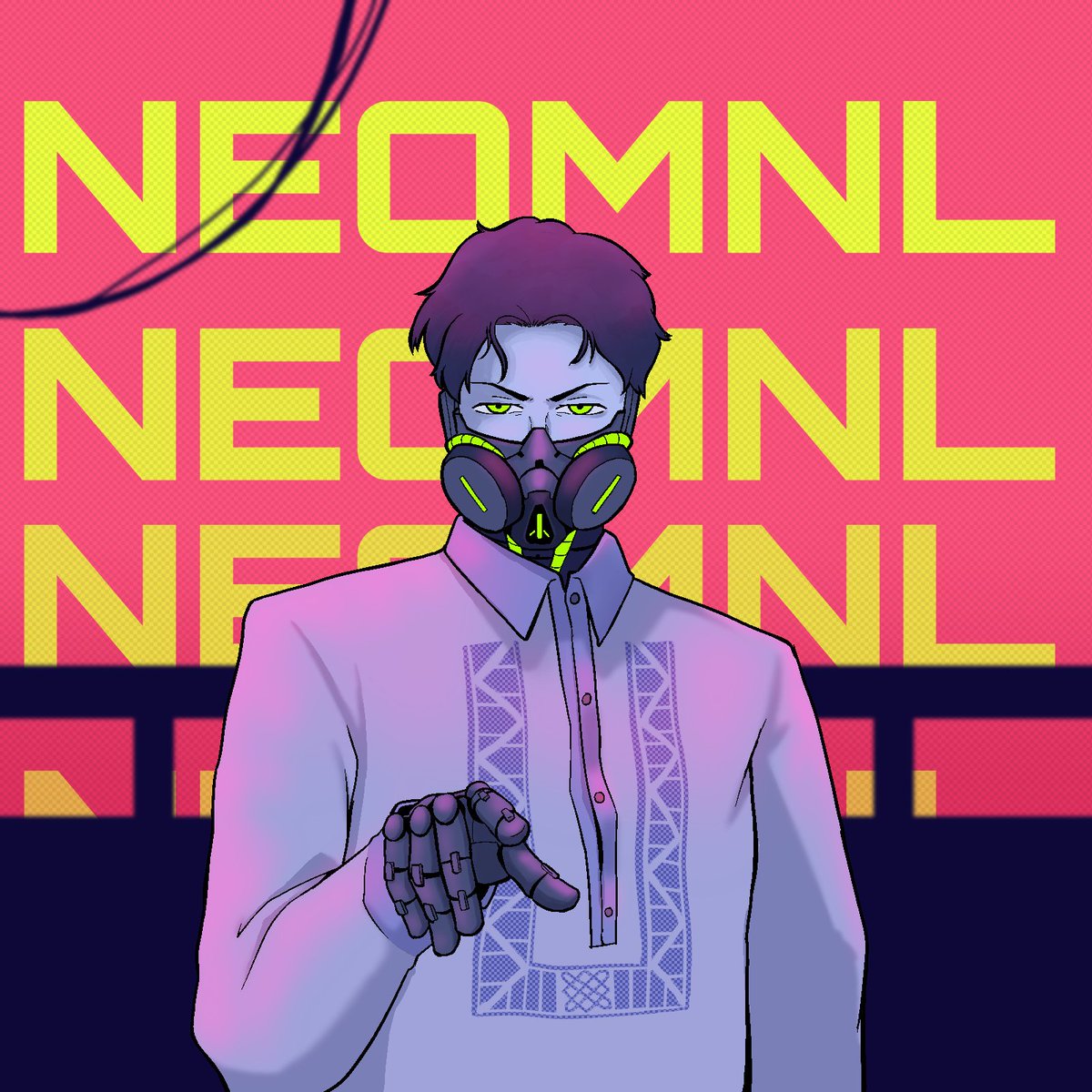 pritongeggs's tweet photo. "What would a Mayor look like in Neo Manila?" is one of my works for @KOGS_GG named Alcalde. Had so much fun playing with the colors on this one and the theme also.
@cryptopopart @RFOX_VALT @RFOX_Official https://t.co/l0YRveXwMi