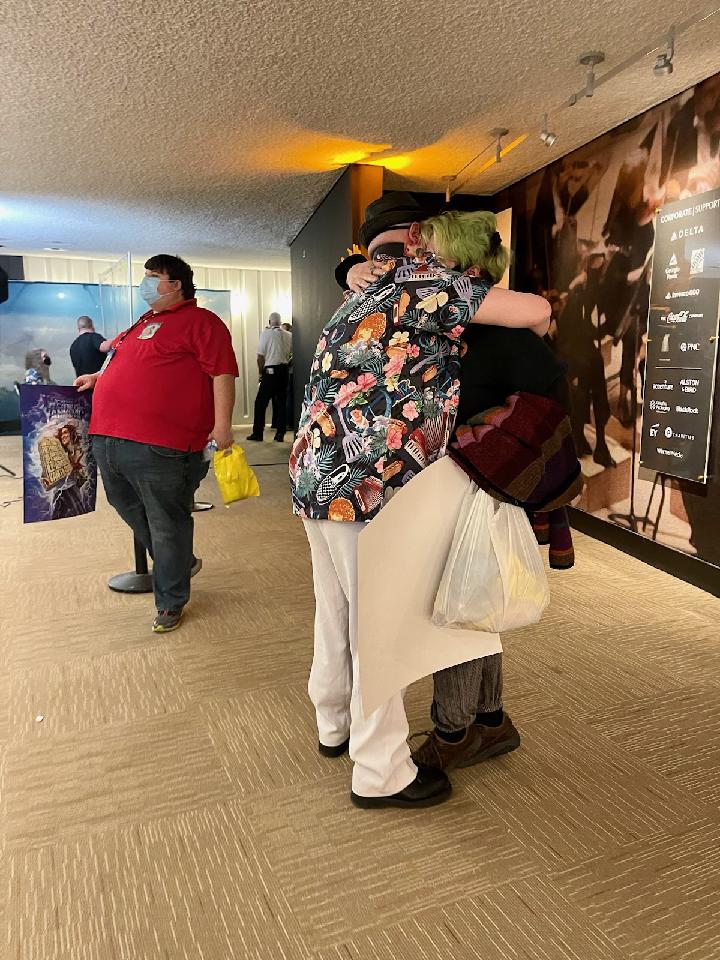Godlike_Virus's tweet photo. 💀Tonight, she said yes. In front of Weird @AlYankovic at @AtlantaSymphony. A plan six months in the making since she got our tix and VIP's.💀
🌤
🏠😈🧛♀️🐰⭕🐷🦅
#Ridiculously #SelfIndulgent #IllAdvised #Vanity #Tour #BrayWyatt #Wyatt6 #TheFiend #LetMeIn #WhiteRabbit https://t.co/hYdbrbBnFP