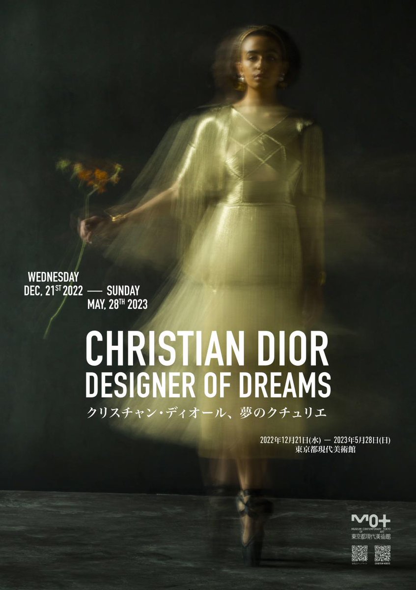 Exciting news from #Dior, this December “Christian Dior: Designer of Dreams” exhibition will run at the #MuseumofContemporaryArtTokyo. It will be designed by Japanese architect Shohei Shigematsu to celebrate the ties between Dior &amp; Japan. It sounds like a must see exhibition!👗