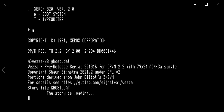 sijnstra's tweet photo. The #zmachine #infocom project continues - this time the #Xerox820 gets to play the new adventures. I've also split the #KayPro editions: KayPro-II and enhanced versions (e.g. 84e). Anyone testing or can sending me photos of running on real hardware? https://t.co/plNLfAuTMs https://t.co/D1GyY8s33F
