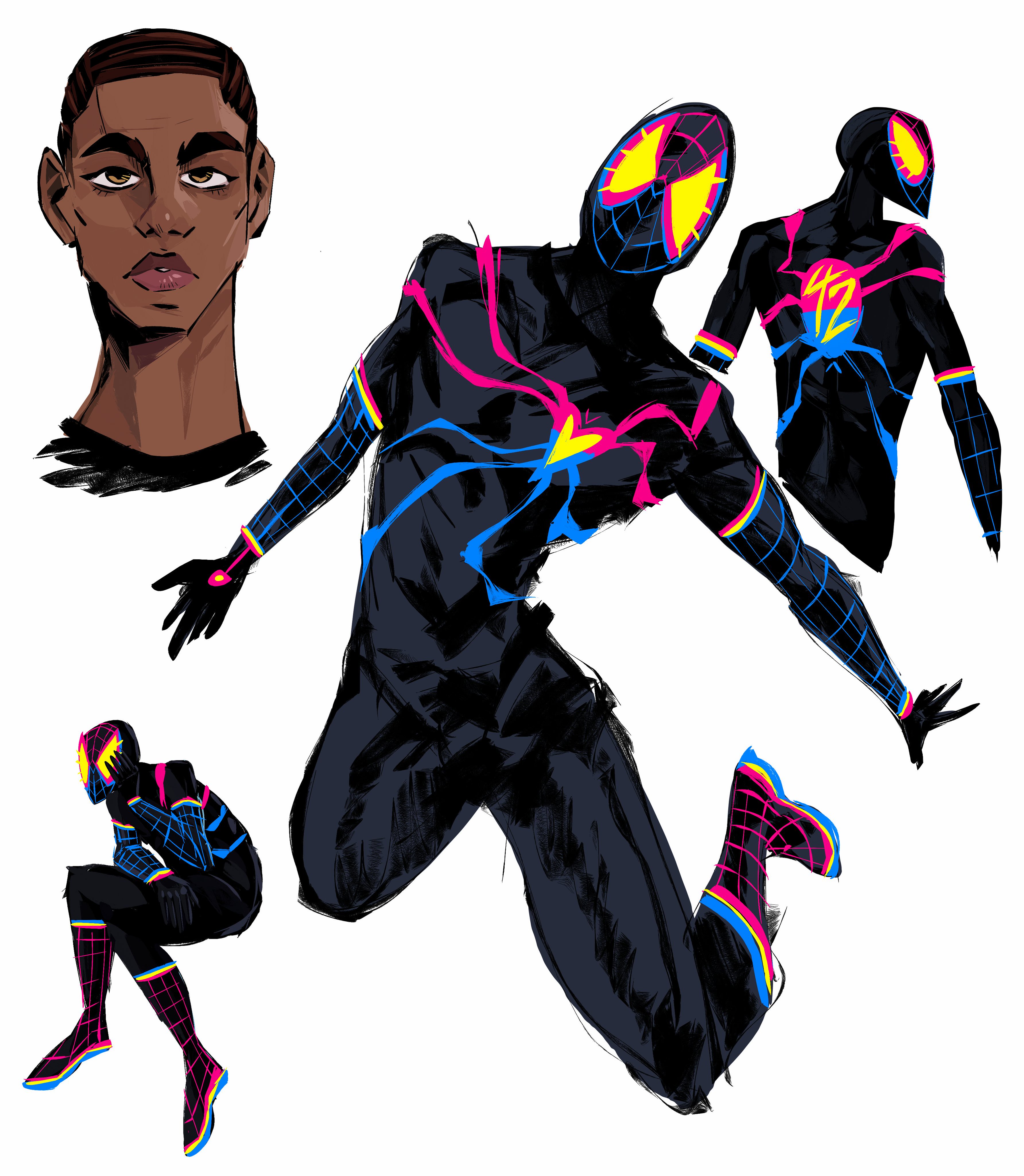 inky 🏳️‍⚧️♀️ on X: day 502 of drawing spider-man until across the  spider-verse comes out 16 days left. #spiderman #acrossthespiderverse   / X