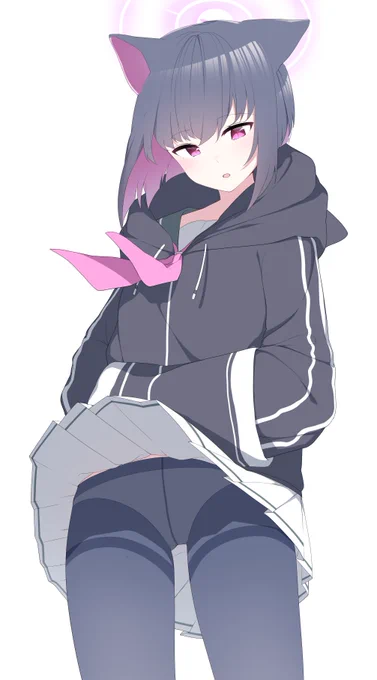 これは風でパンモロしたカズサ #ブルアカ 
