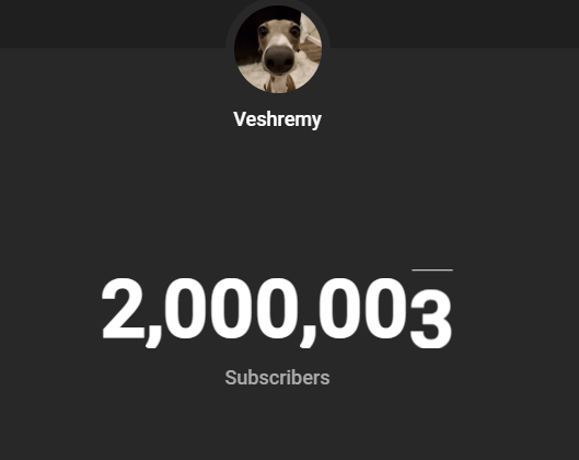 another million, idk what to say other than thanks to everyone that has ever showed me any amount of support 🖤