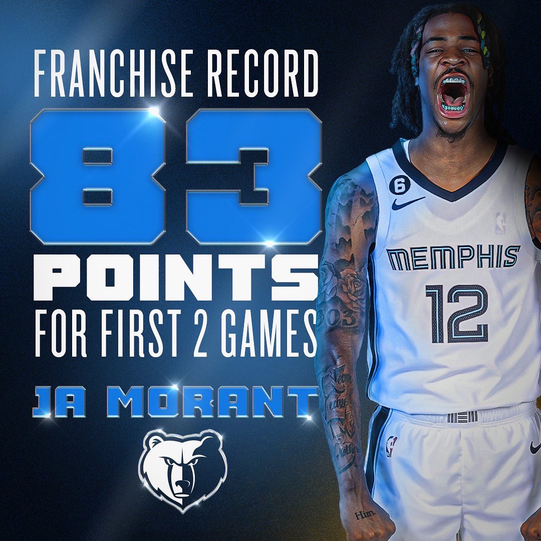 memgrizz's tweet photo. himskiii 🎿 

@jamorant is doing it on every level. super efficient wit it. https://t.co/fISVfGihZI
