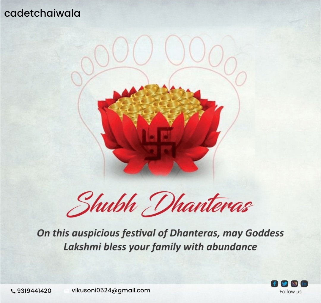 vikasku91566856's tweet photo. ॐ ह्रीं श्रीं क्रीं श्रीं कुबेराय अष्ट-लक्ष्मी मम गृहे धनं पुरय पुरय नमः॥🙏🌺

#dhanteras2022
#dhanteraspooja https://t.co/jhyeBeq1Cz