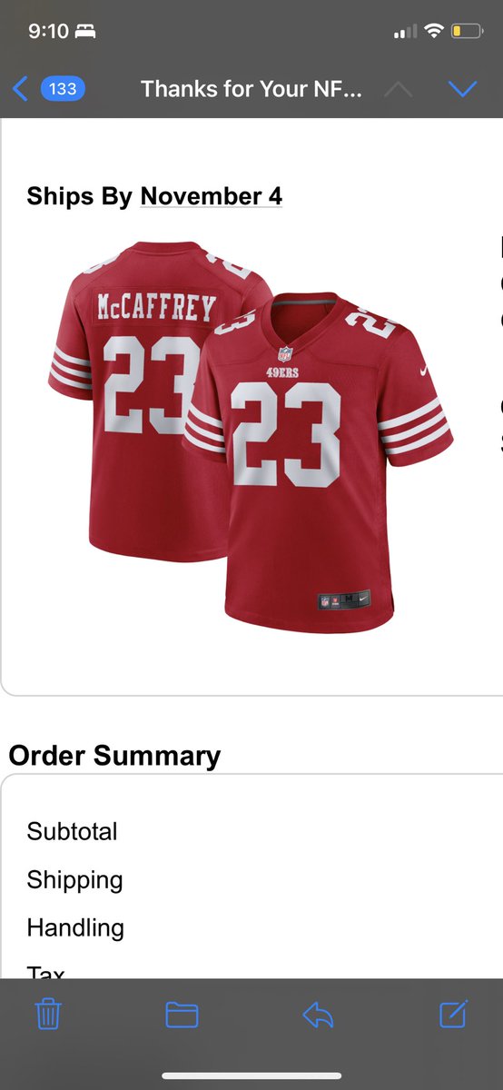adellymccaffrey's tweet photo. ๐ฅนโจ #WildCaff @CMC_22 @49ers #49ers #NinerGang #ChristianMcCaffrey https://t.co/HOrsSW8adS