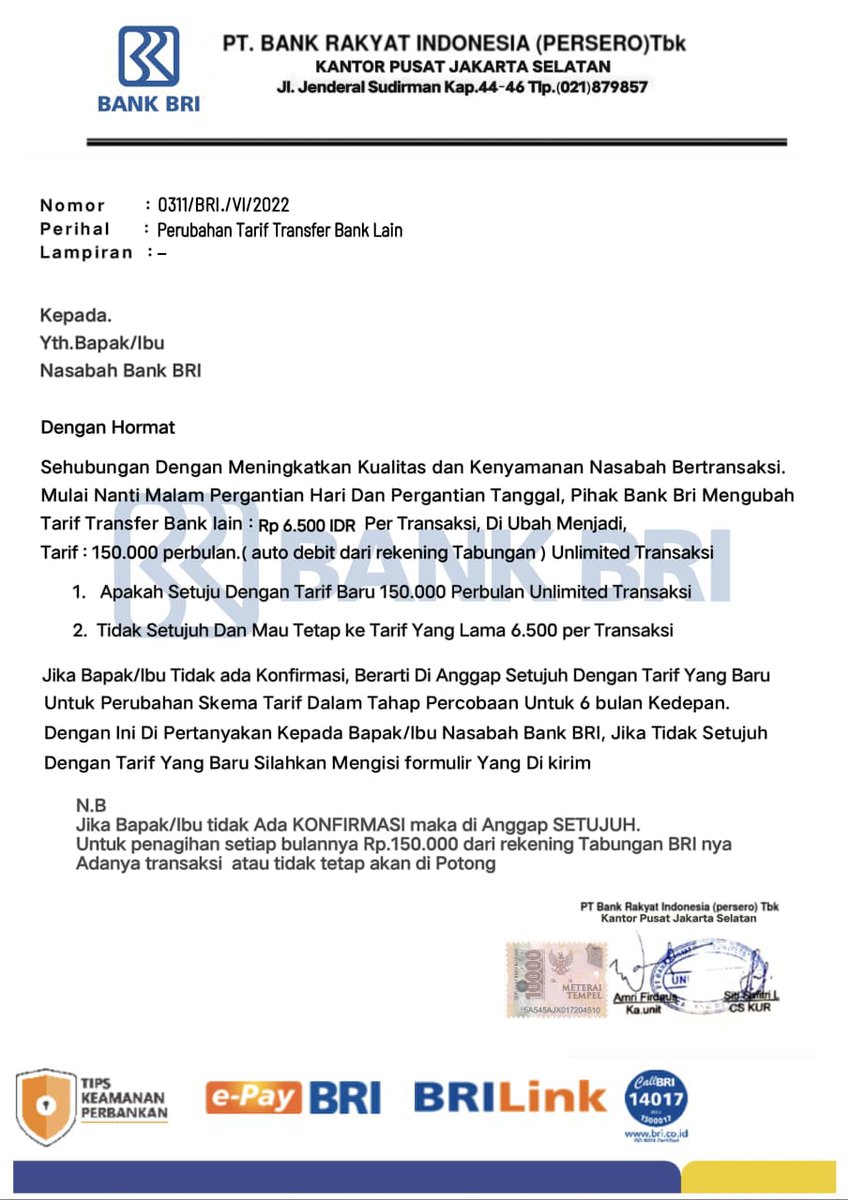 TiwiSOL's tweet photo. @BANKBRI_ID https://t.co/KxWX0TYFUW
