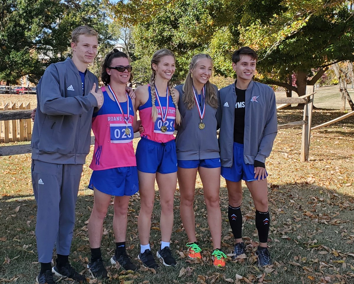 Roane State Cross Country (@rsccxc) on Twitter photo In the program's 1st year, these <a href="/RSCCXC/">Roane State Cross Country</a> Raiders and Lady Raiders are headed to the NJCAA DII Cross Country & Half Marathon Nat'l Chamionship in Nov. From left to right, Noah Cox, Matthew Cannon, Christen Chaston, Ivy Tilson and Jeremy Woody. Congrats and #GoRaiders In the program's 1st year, these <a href="/RSCCXC/">Roane State Cross Country</a> Raiders and Lady Raiders are headed to the NJCAA DII Cross Country & Half Marathon Nat'l Chamionship in Nov. From left to right, Noah Cox, Matthew Cannon, Christen Chaston, Ivy Tilson and Jeremy Woody. Congrats and #GoRaiders