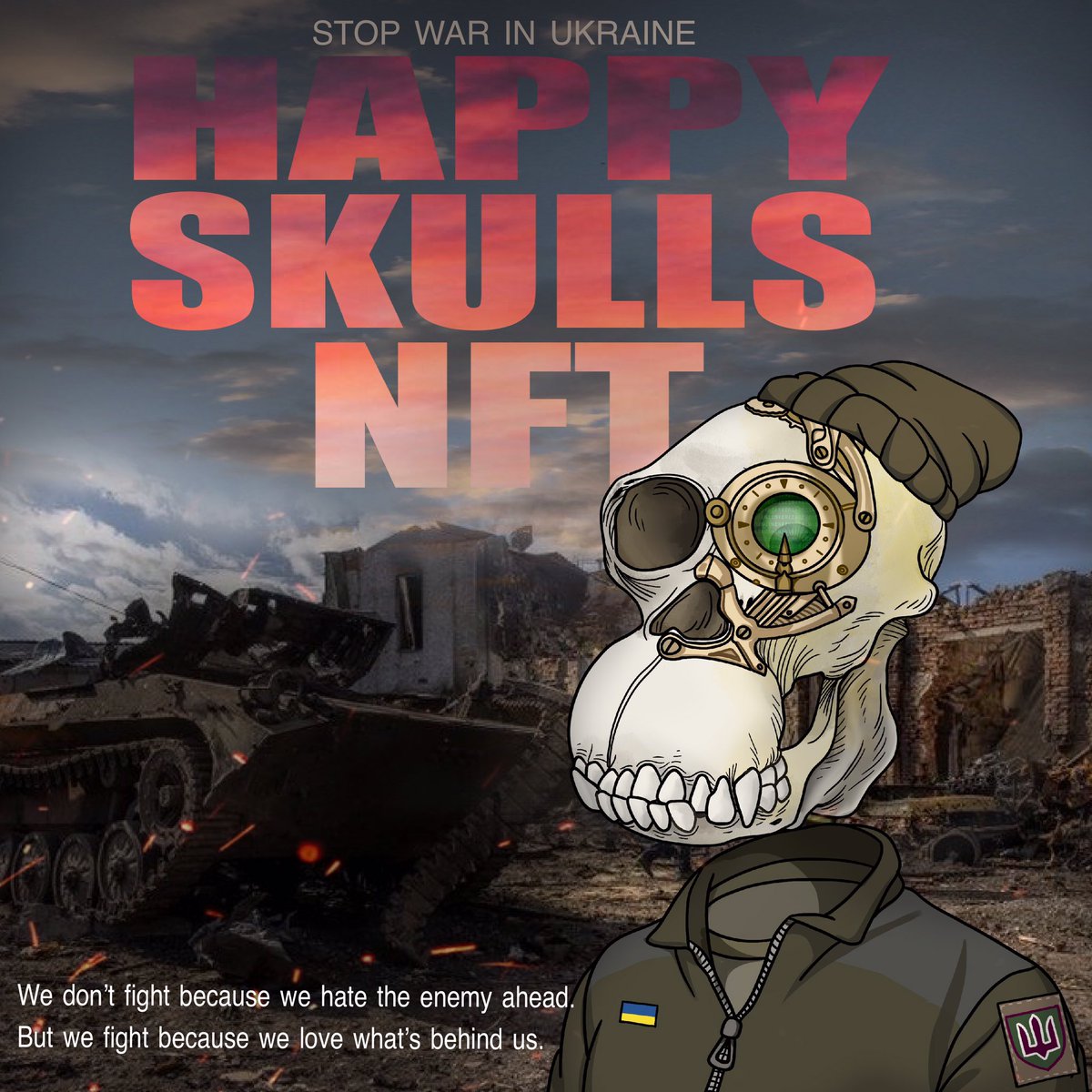 skull_who's tweet photo. #RussiaUkraineWar #StandWithUkraine 
#StopWarByNFT https://t.co/VR7KbLigiB