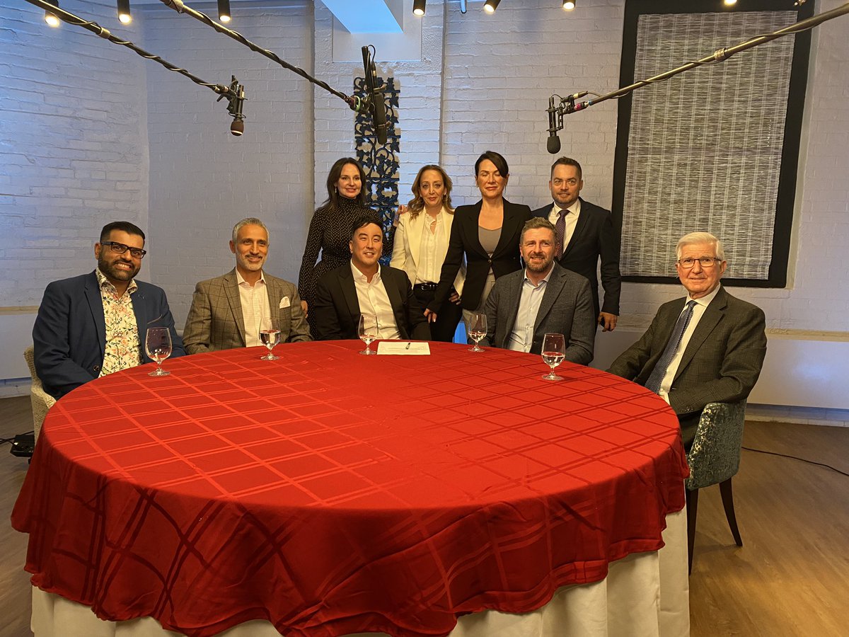 Thrillled to speak with this group of surgical leaders in a long form conversation on life in heart surgery. Thanks to Edwards Lifesciences. Podcast to come @UofTCVsurgery @GBisleri @EdwardsLifesci @uoftmedicine @UnityHealthTO @ihjaffer