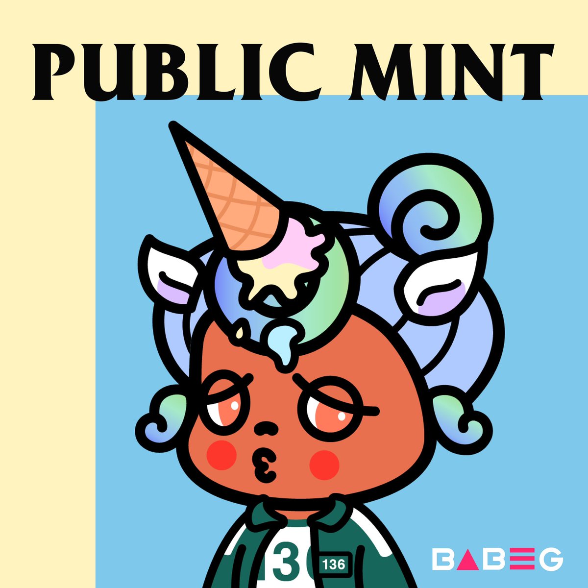 🗓️ Oct 22, 2022
🕢 7AM PDT/ 2PM UTC + 24 hours 
🔗 BabeG.io 

#nft #freemintnft #degen #nftgame #ethnft #eth #Babeg