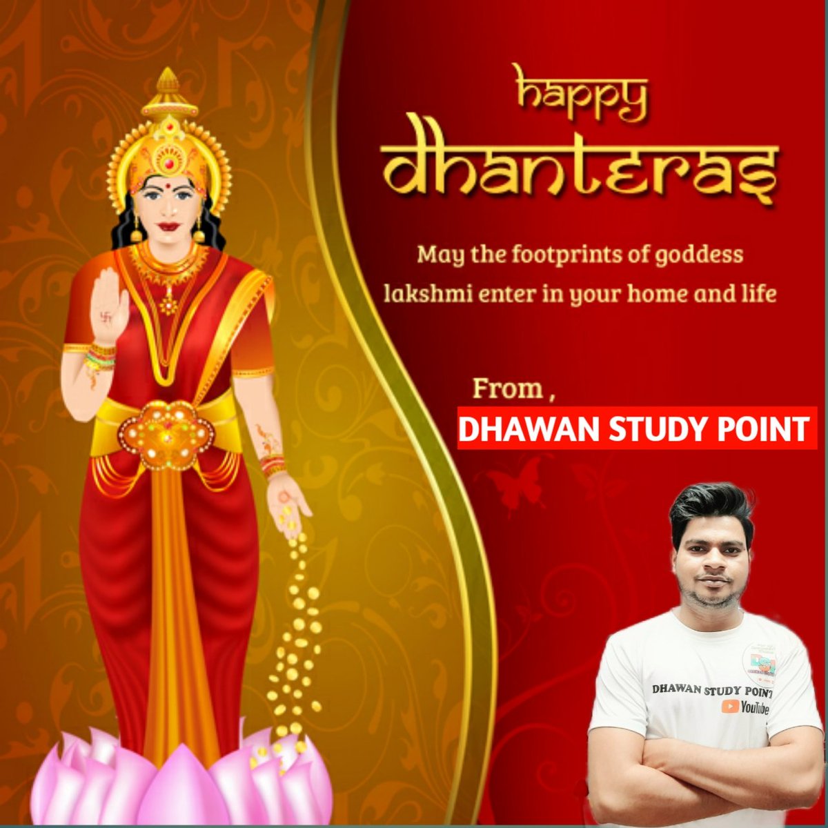 sunildh77176964's tweet photo. May Goddess Lakshmi bless your business to do well in spite of all odds like the enduring charms of gold and diamonds. Happy Dhanteras 2022!

#HappyDhanteras2022 https://t.co/JJ5KiynyKn