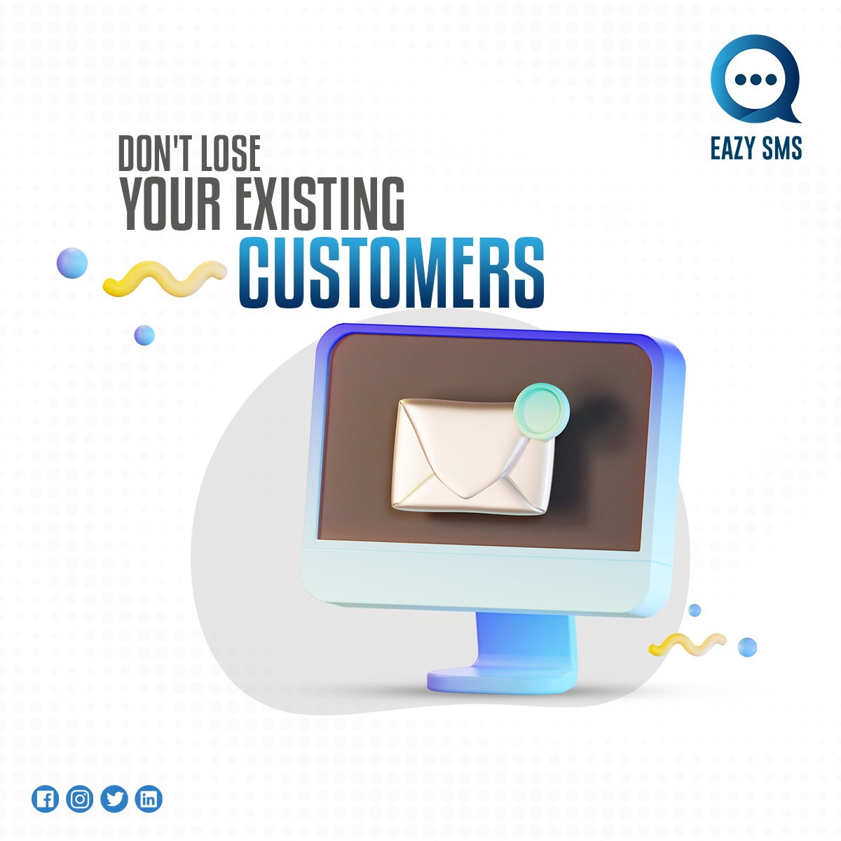 EazySms's tweet photo. Our company motives to get satisfied customers. The expert team always strive to meet the customer needs and help them to achieve their goals.
𝑭𝒐𝒓 𝒎𝒐𝒓𝒆 𝒆𝒏𝒒𝒖𝒊𝒓𝒊𝒆𝒔 𝒂𝒕👇
 +91 80897 68686
info@eazysms.com
.
#eazysms #sms #marketing #smsmarketing #citation #bulksms https://t.co/LIt1qTGsG7